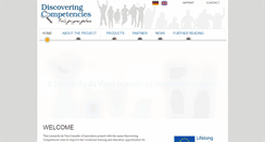 Desktop Screenshot of discovering-competencies.eu